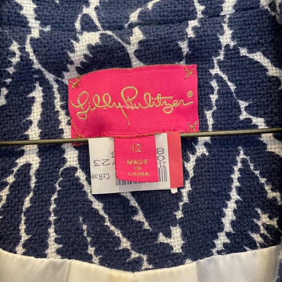 Lilly Pulitzer Swing Blazer (Sz. 12) - Picture 2 of 5